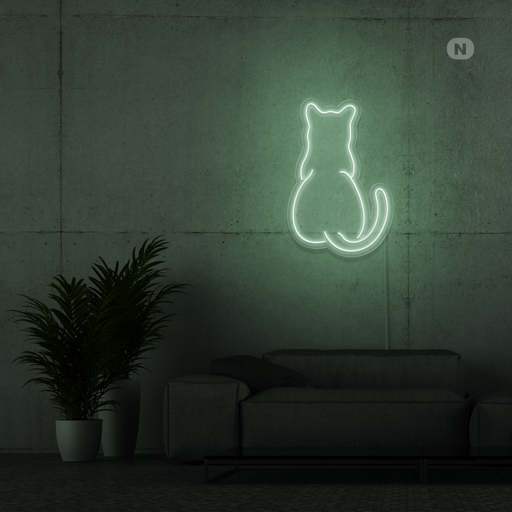Neonskilt Kat