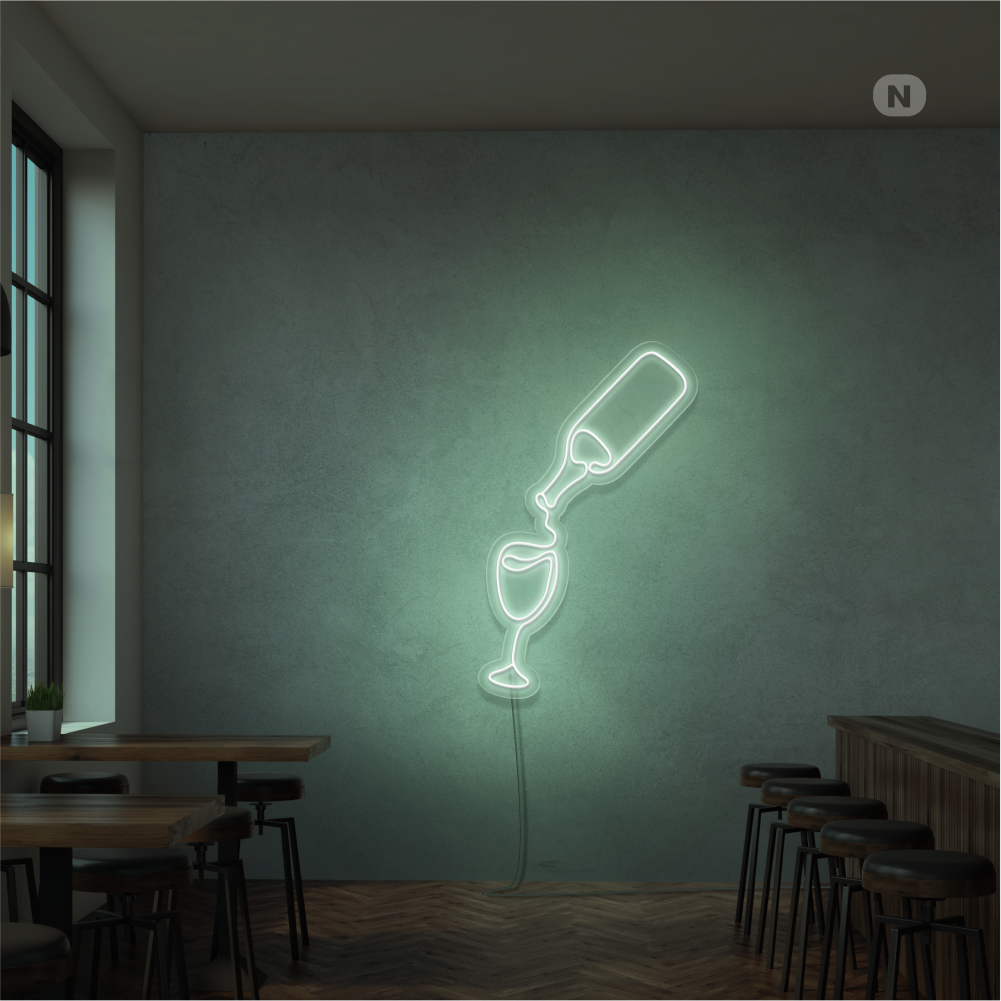 Neonskilt Vinelsker