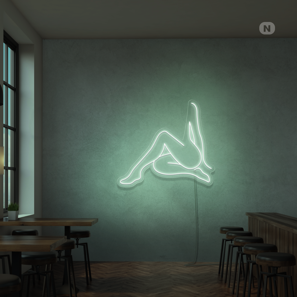 Neonskilt Sexet pige