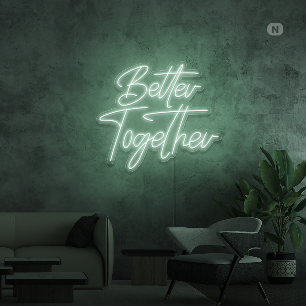 Neonskilt Better Together