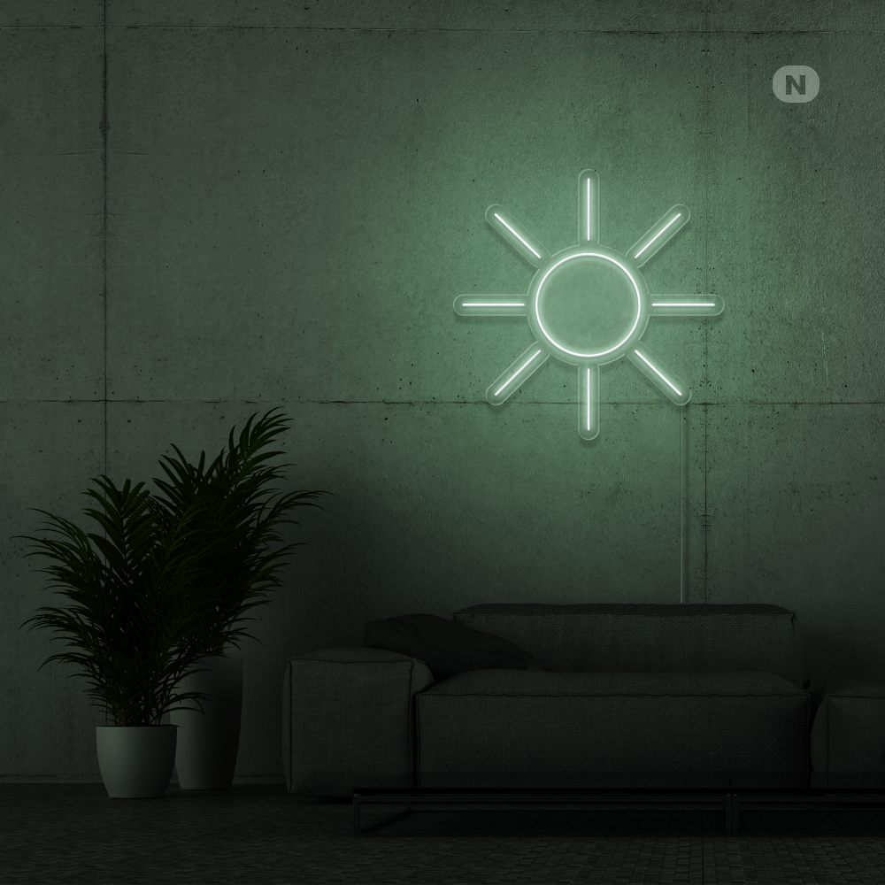 Neonskilt Solen