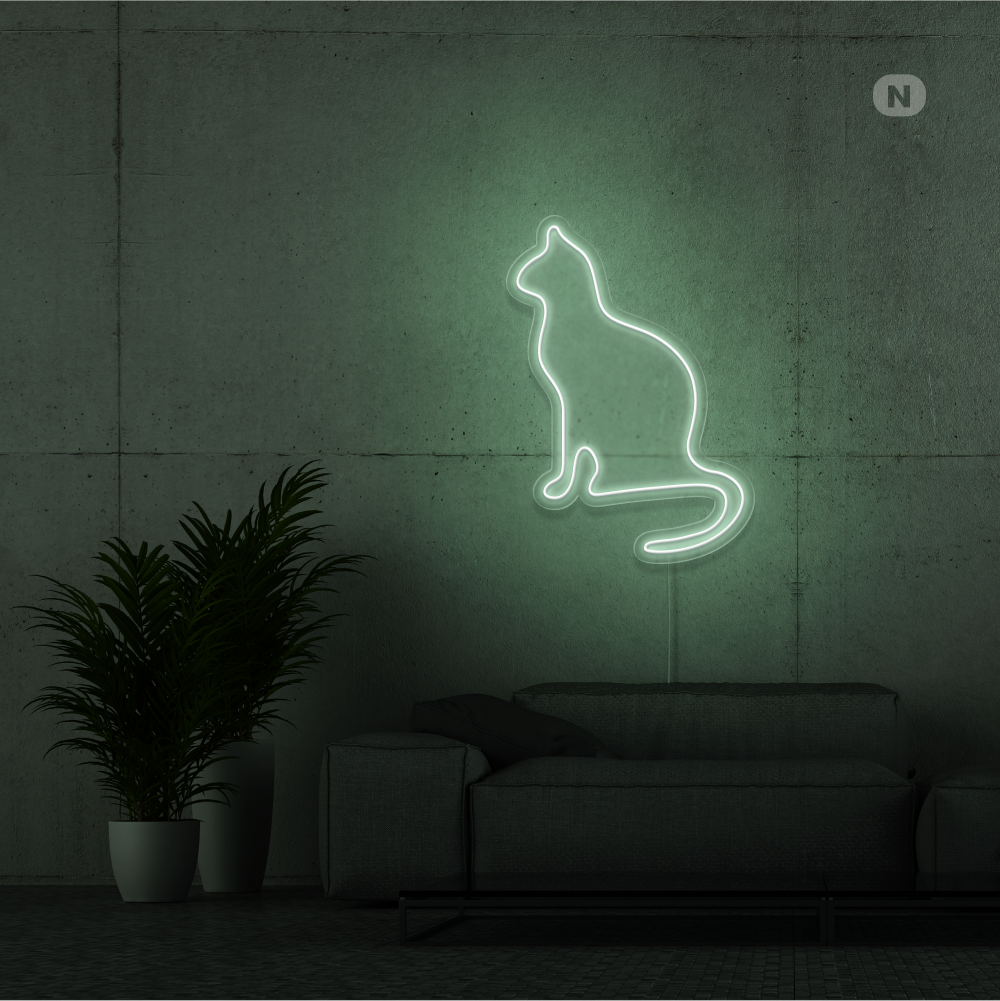 Neonskilt Kat