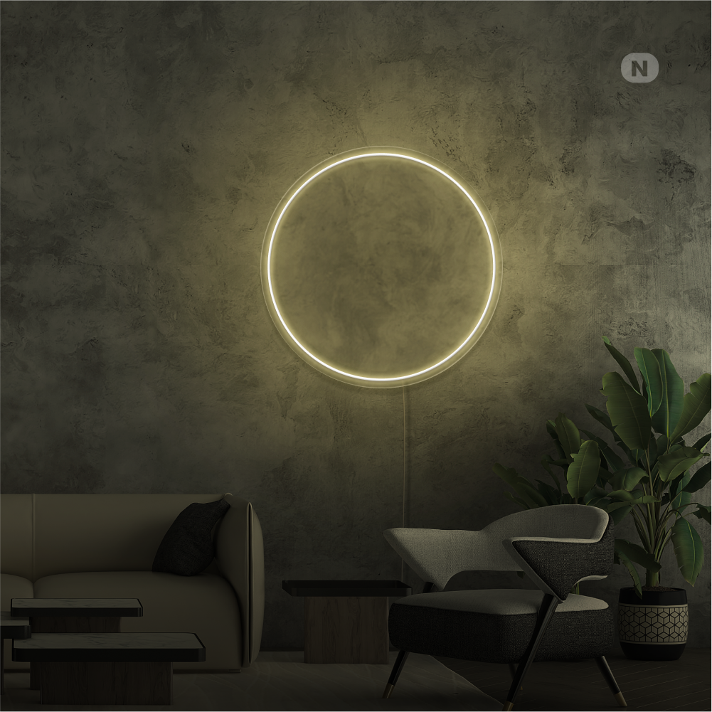 Neonskilt ZEN cirklen