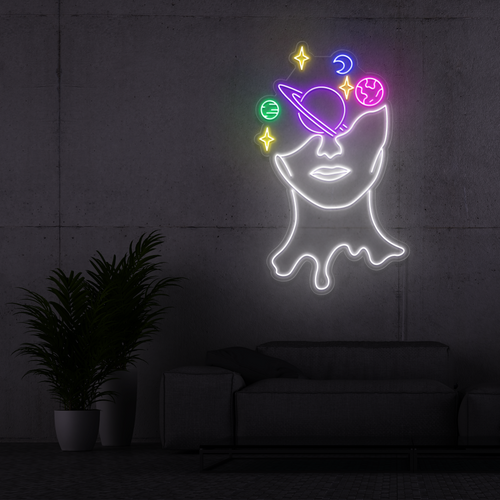 Neonskilt Astrologi