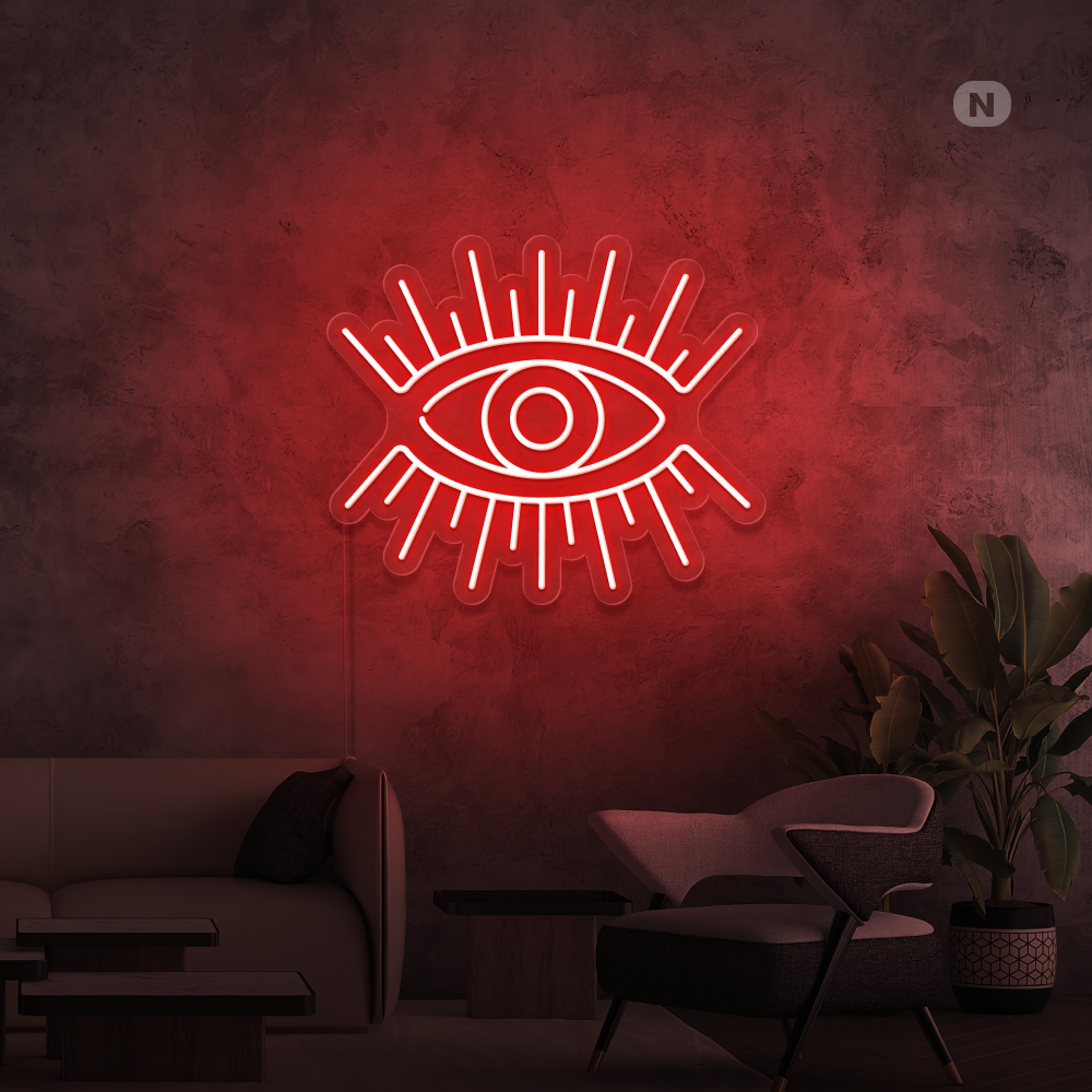 Neonskilt Kunstnerisk øje