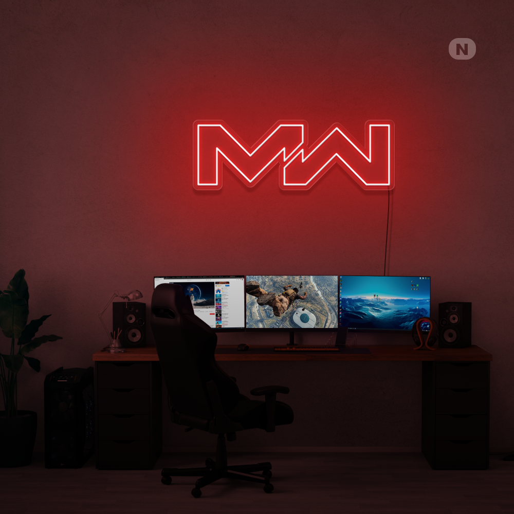 Neonskilt MW