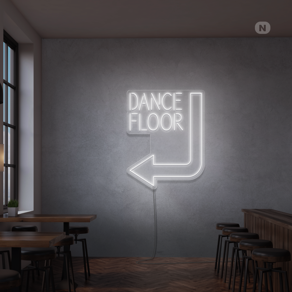 Neonskilt Dansegulv