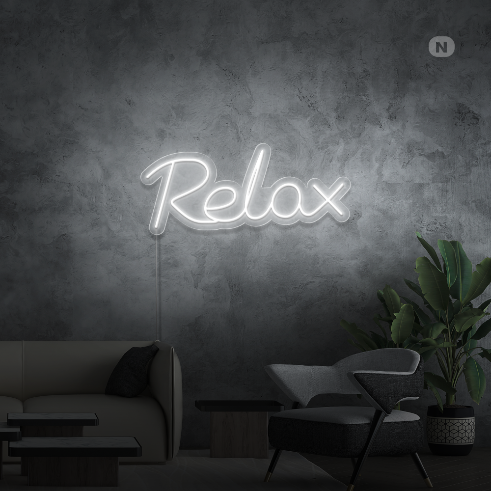 Neonskilt Relax