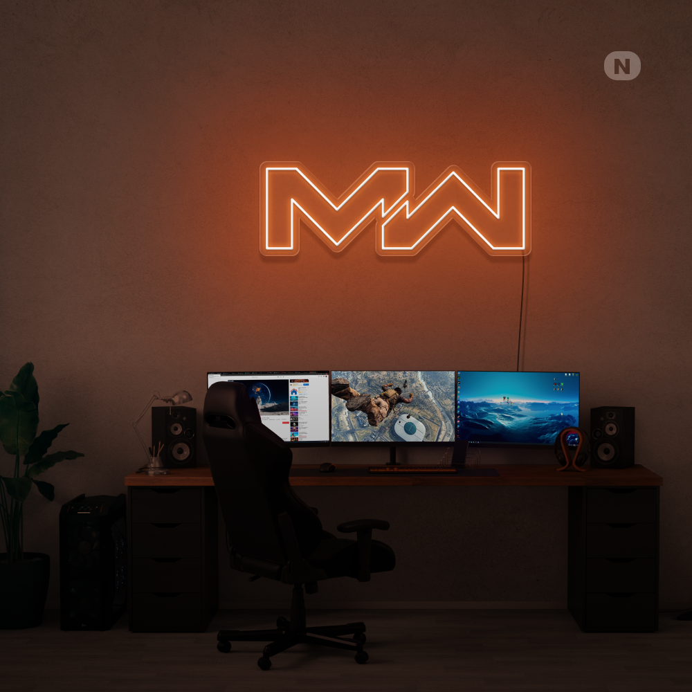 Neonskilt MW