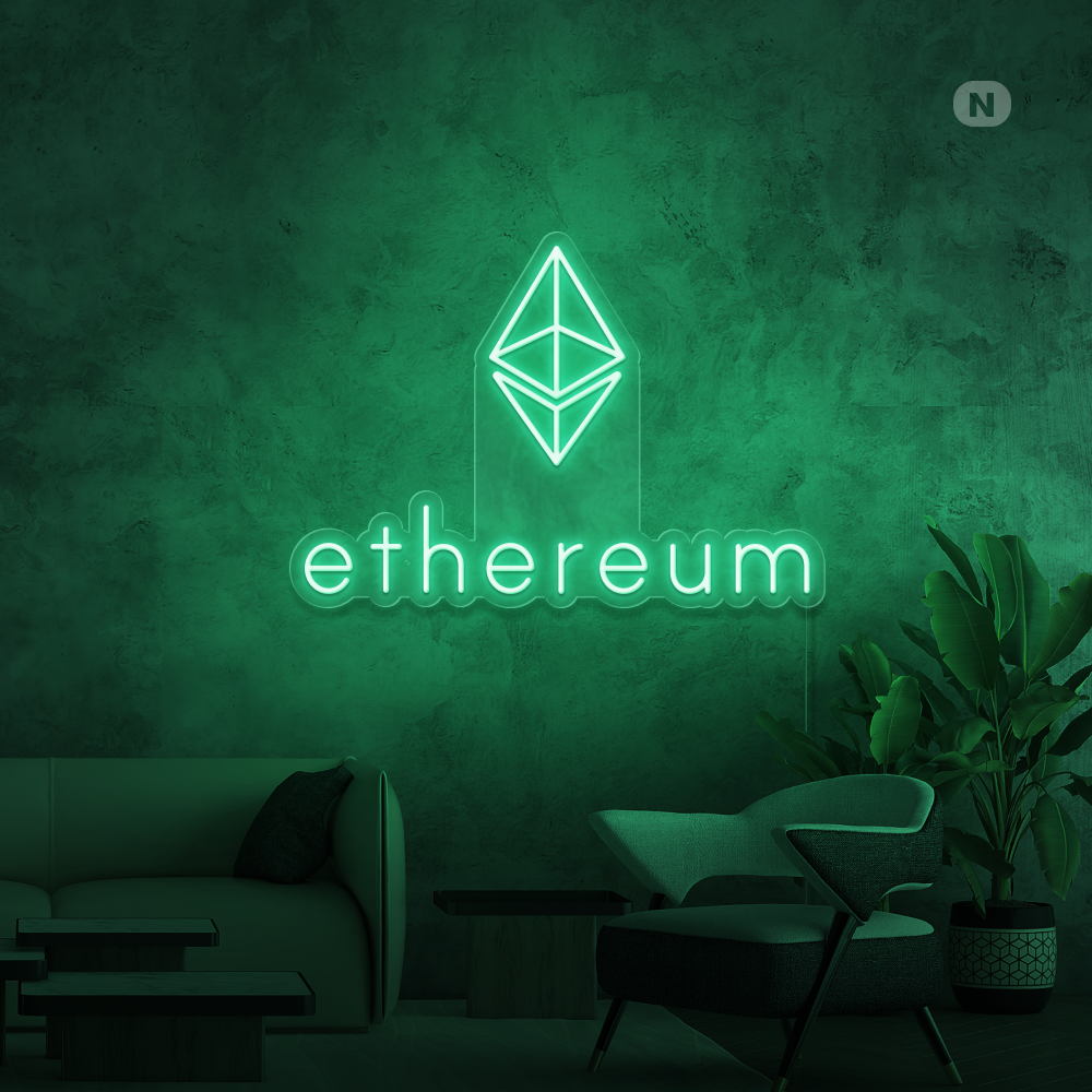 Neonskilt Ethereum