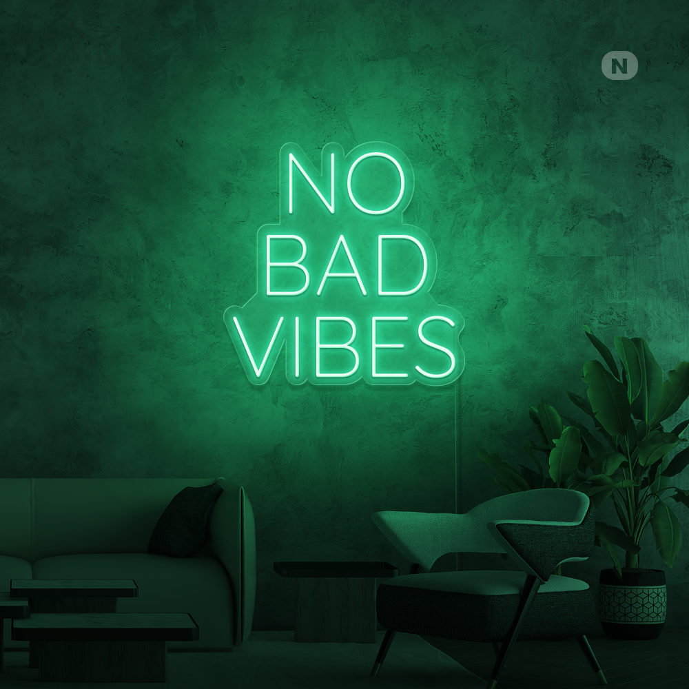 Neonskilt No Bad Vibes