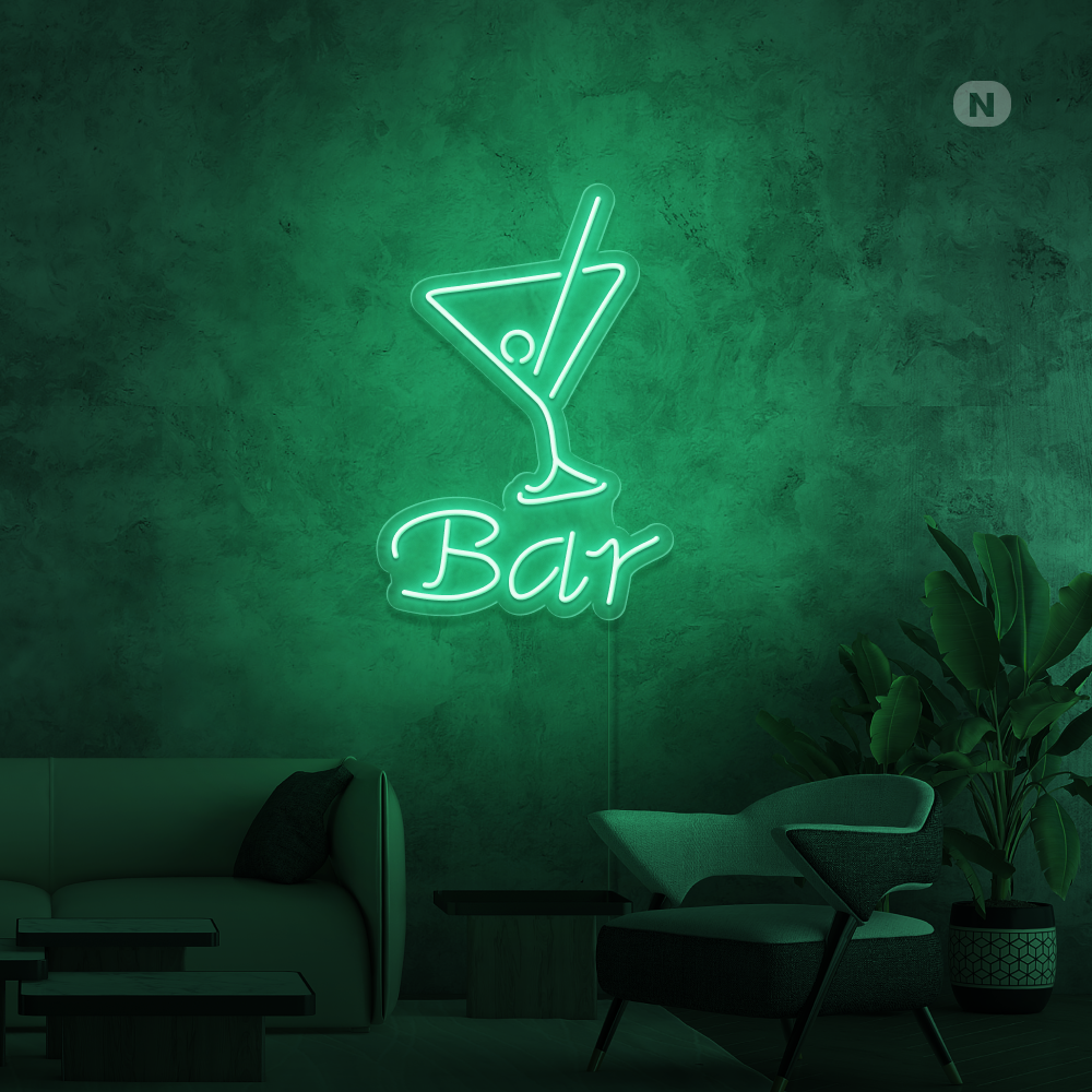 Neonskilt Cocktail Bar