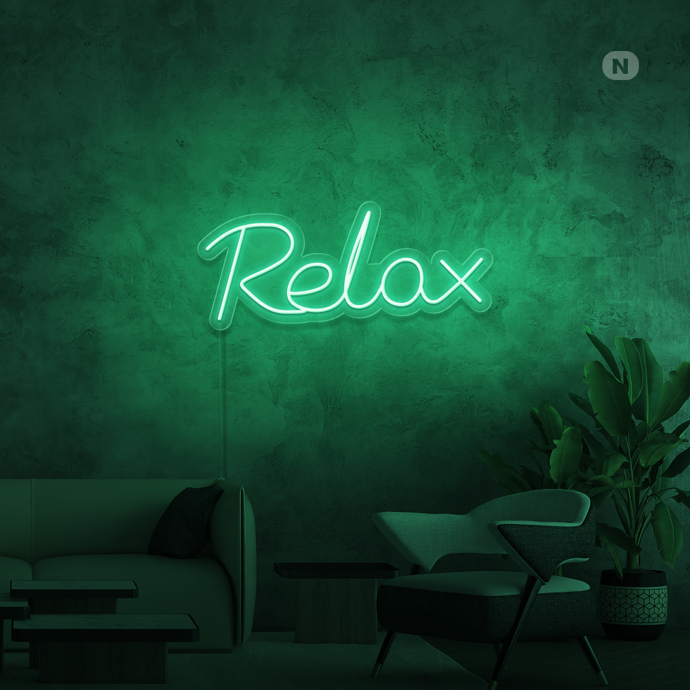Neonskilt Relax