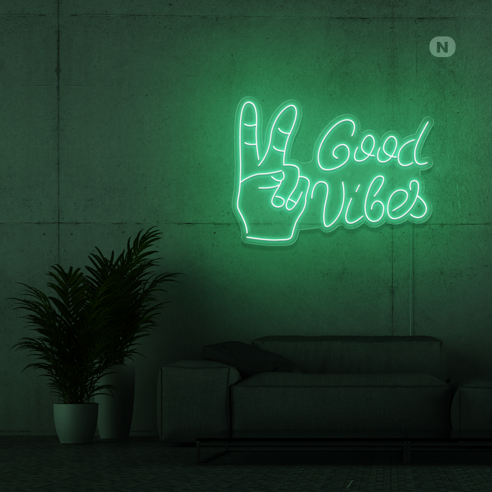 Neonskilt Good Vibes