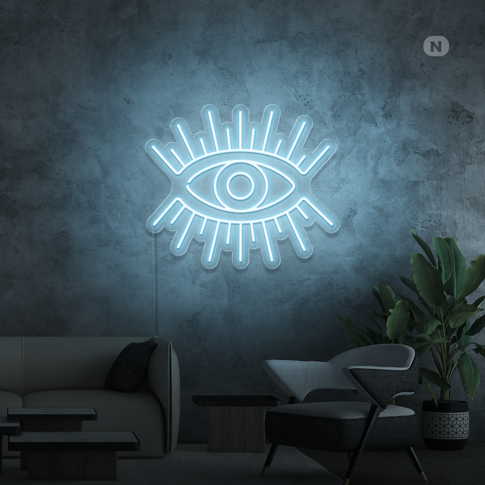 Neonskilt Kunstnerisk øje