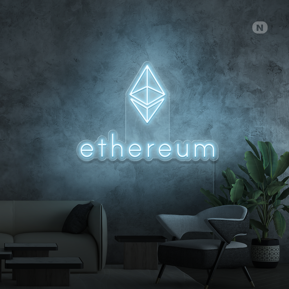 Neonskilt Ethereum