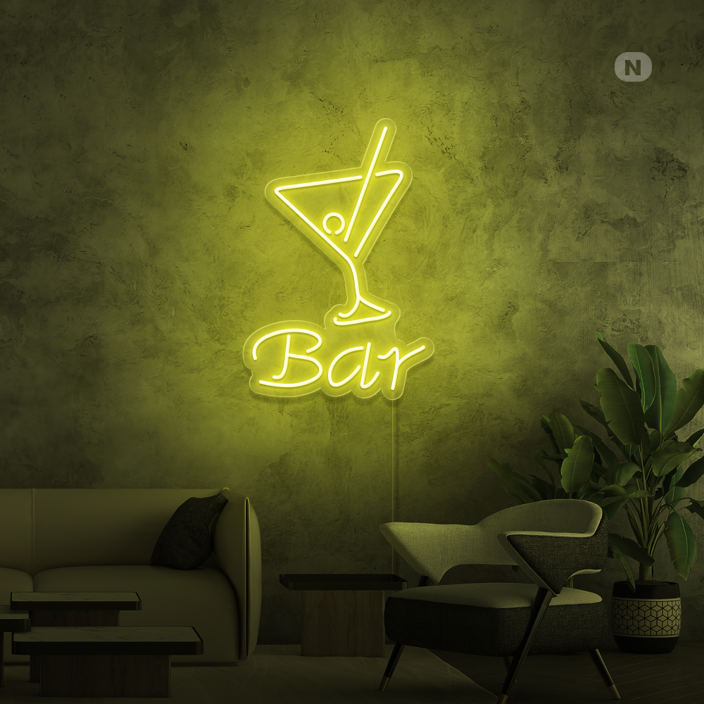 Neonskilt Cocktail Bar