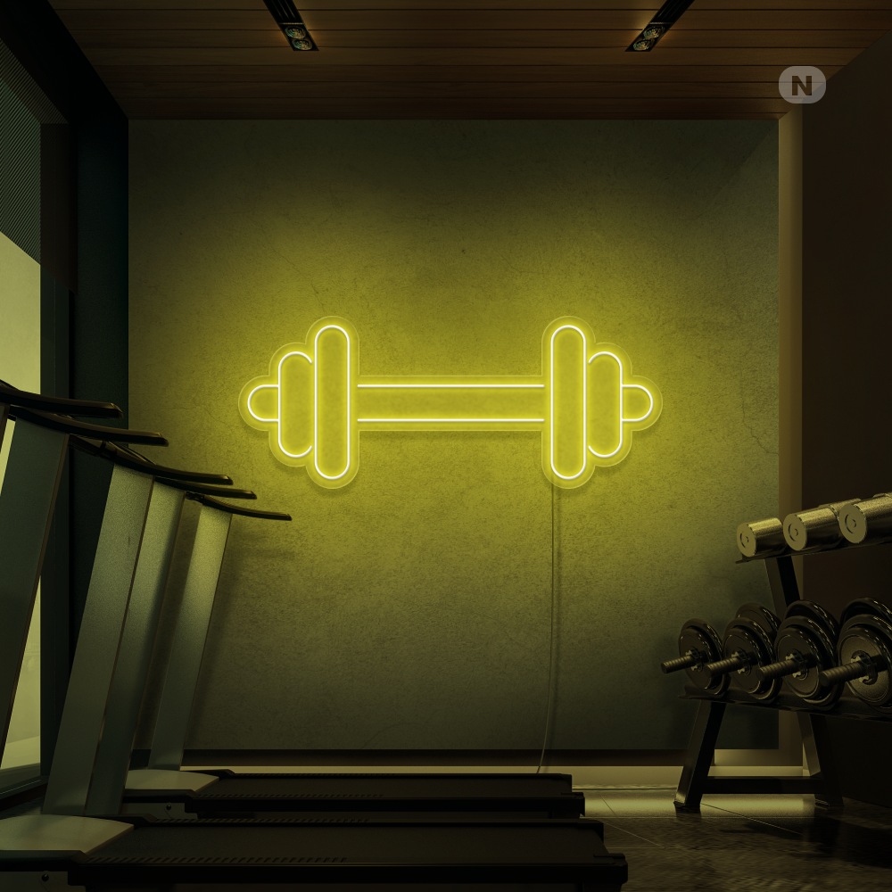 Neonskilt Dumbell
