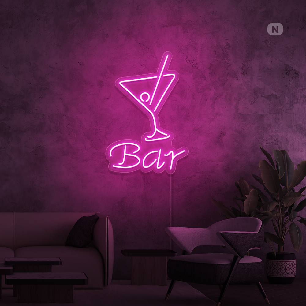 Neonskilt Cocktail Bar