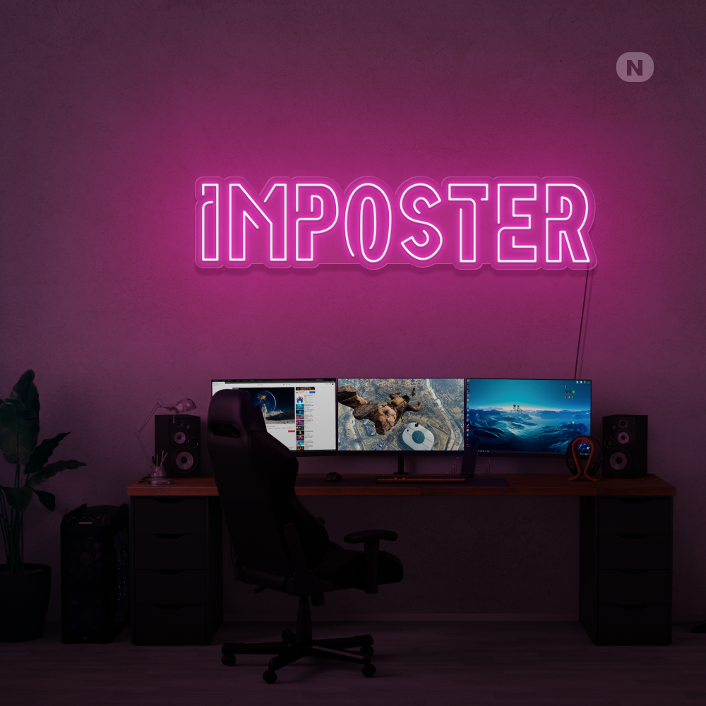 Neonskilt Imposter
