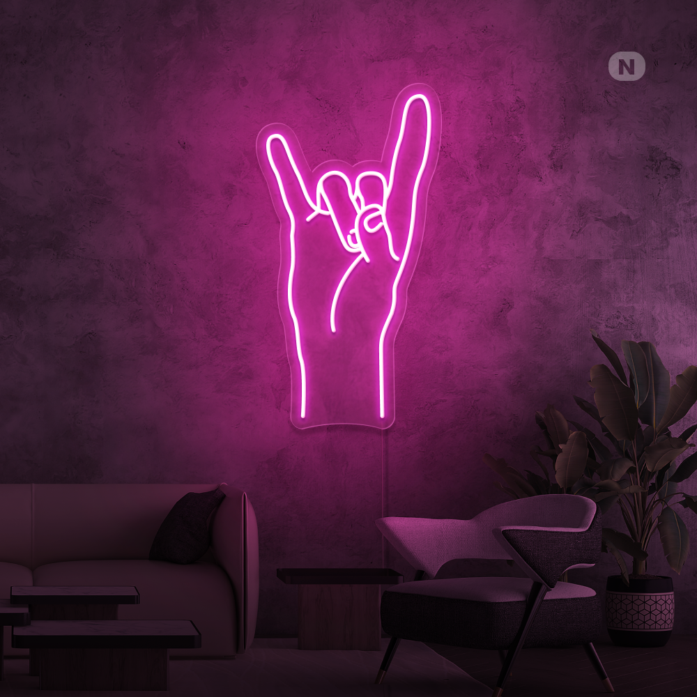 Neonskilt Rock & Roll