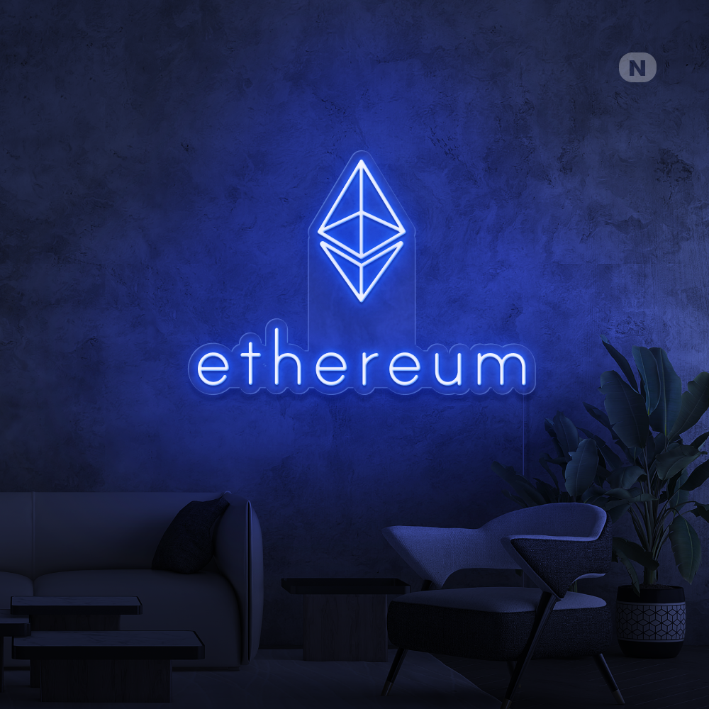 Neonskilt Ethereum