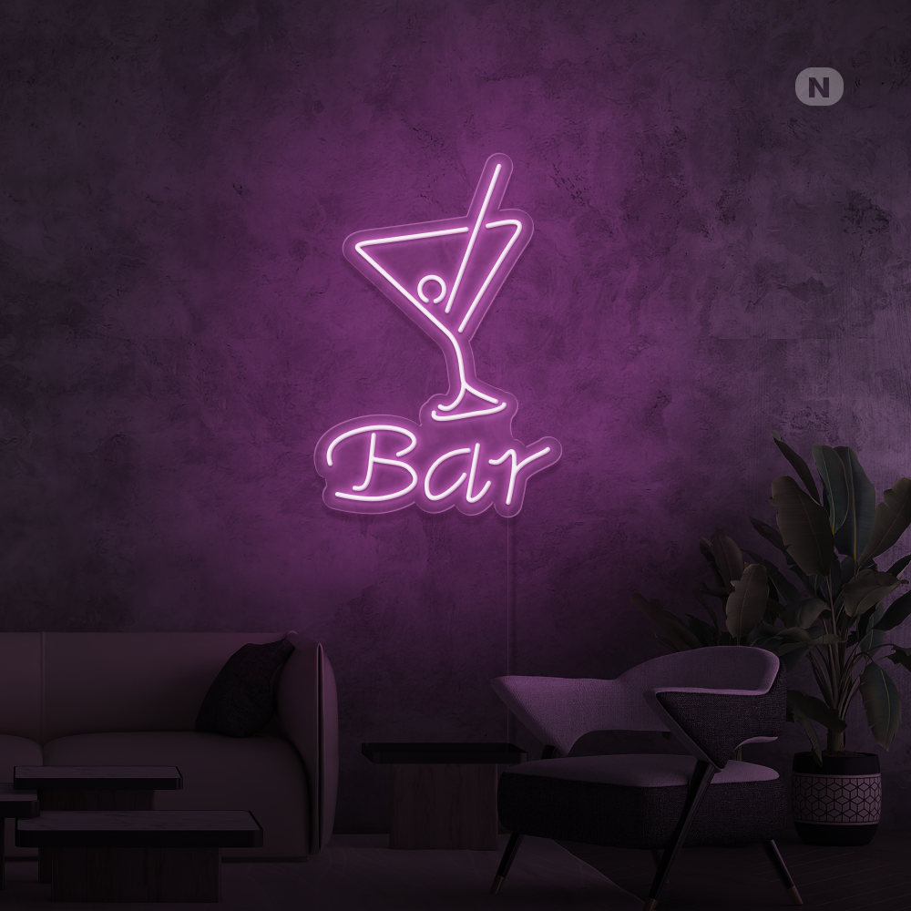 Neonskilt Cocktail Bar