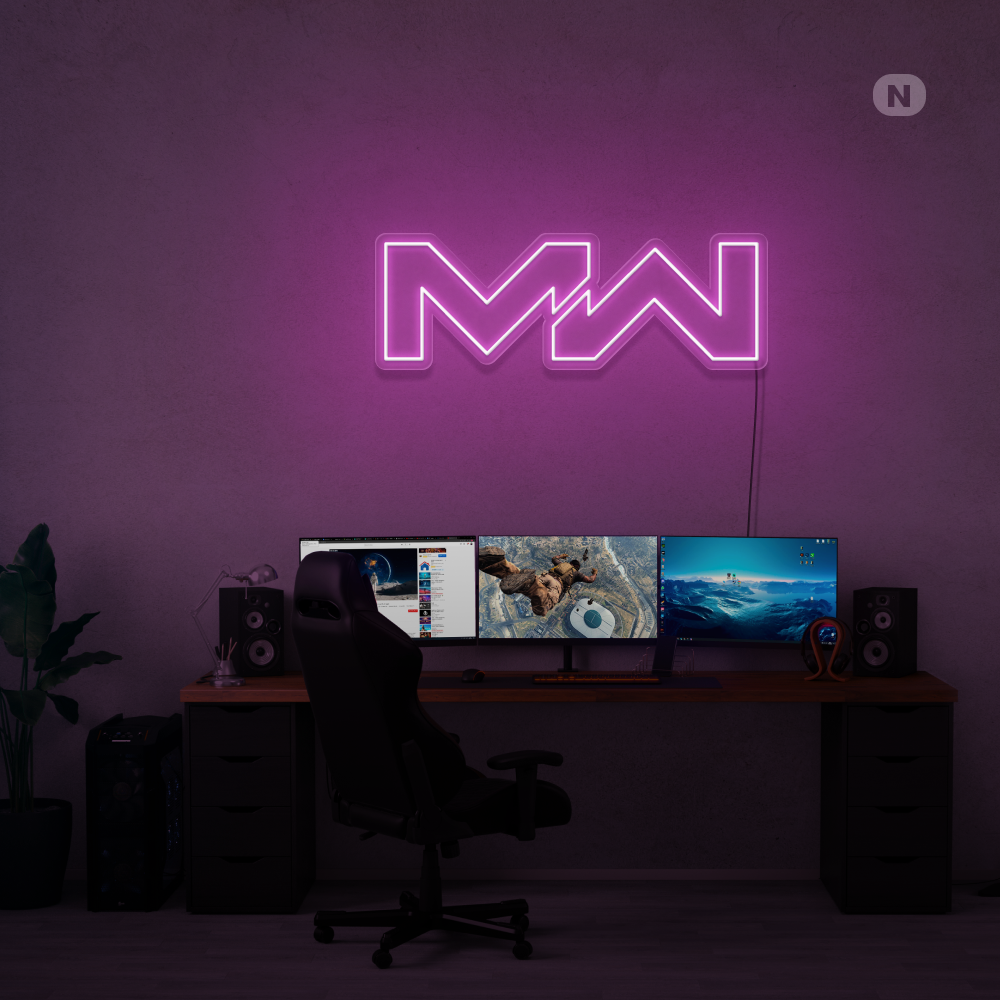 Neonskilt MW