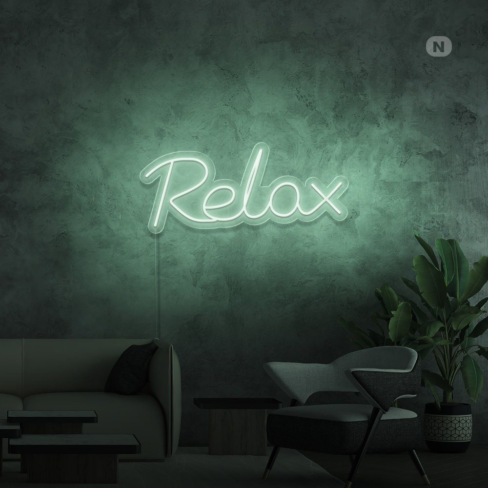 Neonskilt Relax