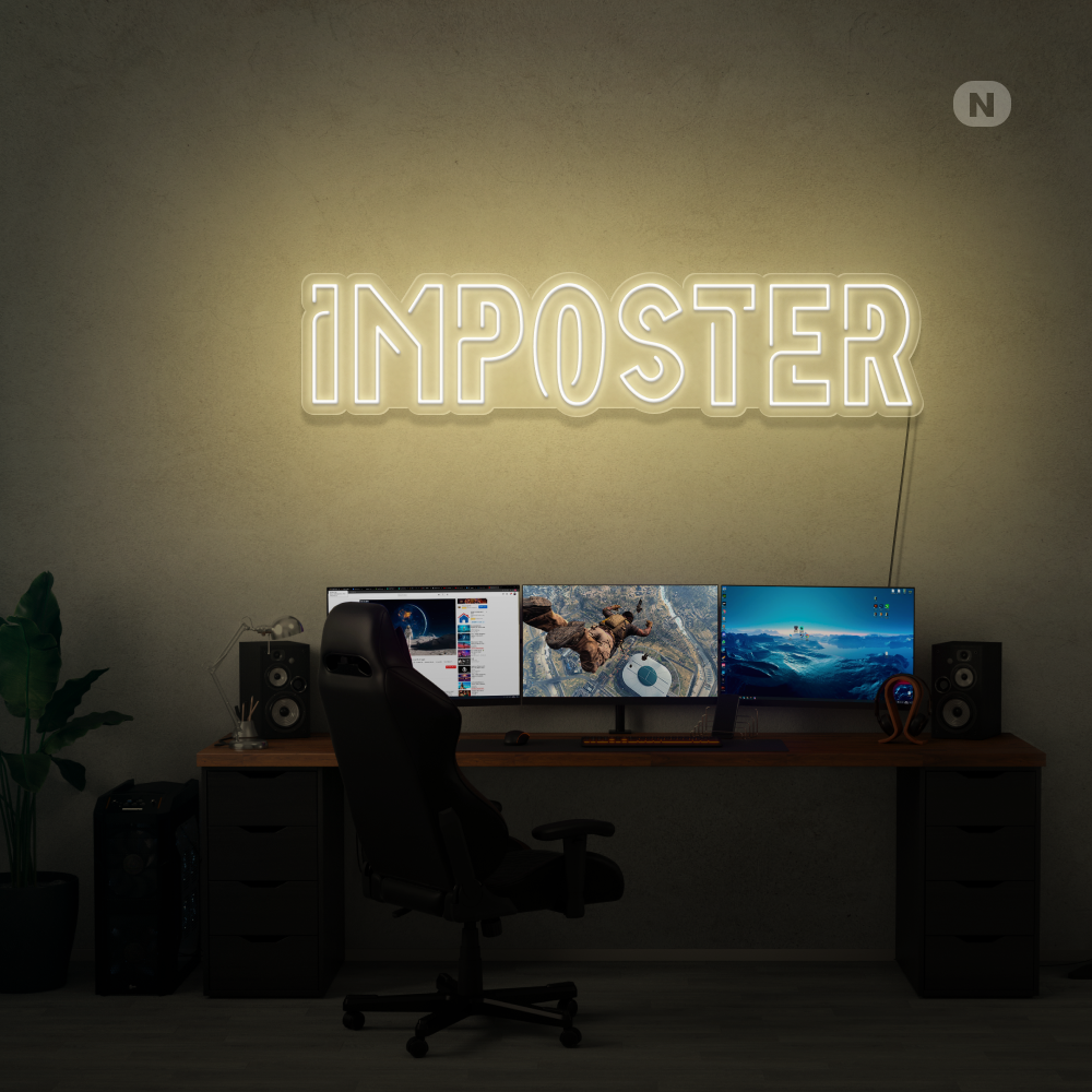 Neonskilt Imposter