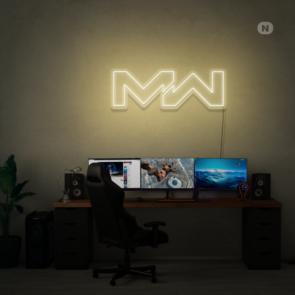 Neonskilt MW