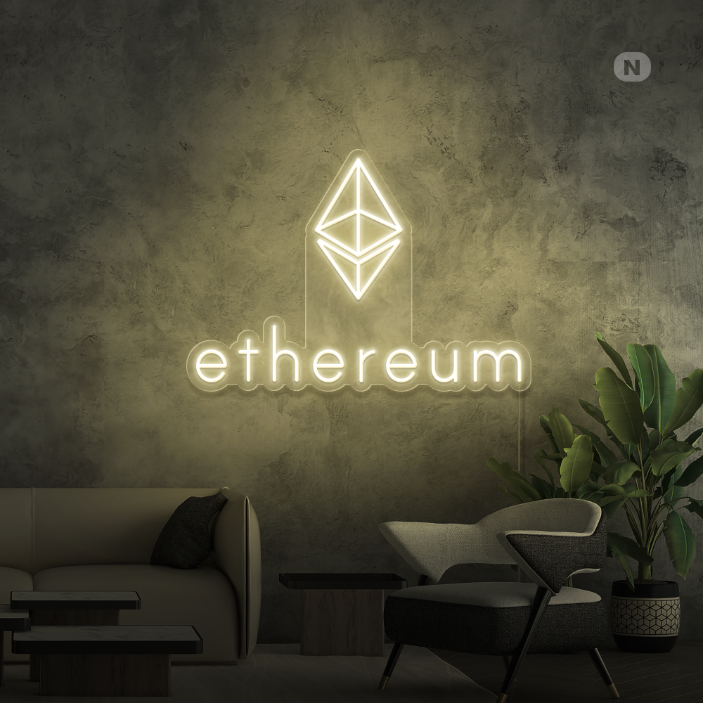 Neonskilt Ethereum